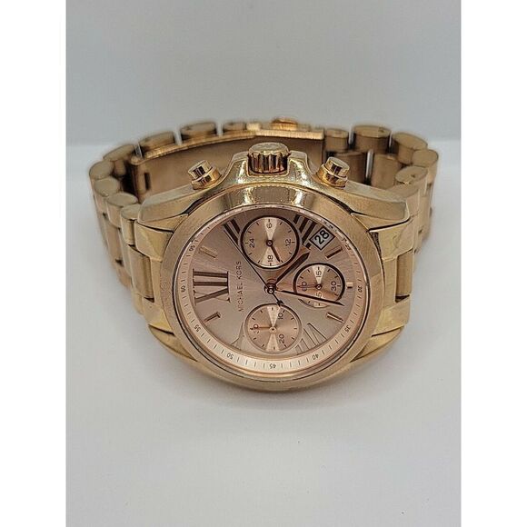 Michael Kors Bradshaw MK5799 Women StainlessSteel Analog Dial Quartz Watch AM143 - Picture 6 of 10